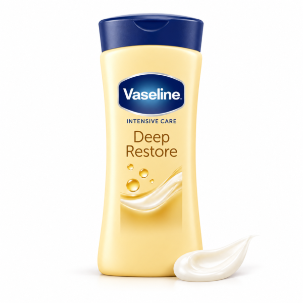 Vaseline Deep Restore body lotion front view